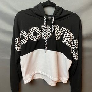 Jr’s Good Vibes Crop Sweatshirt